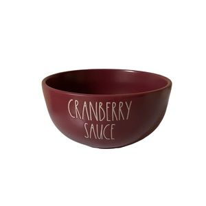 Rae Dunn Cranberry Sauce Bowl.